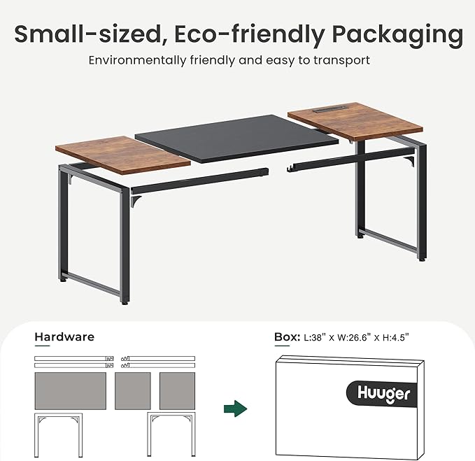 Huuger 71 x 31.5 Inch Desk - Image 9
