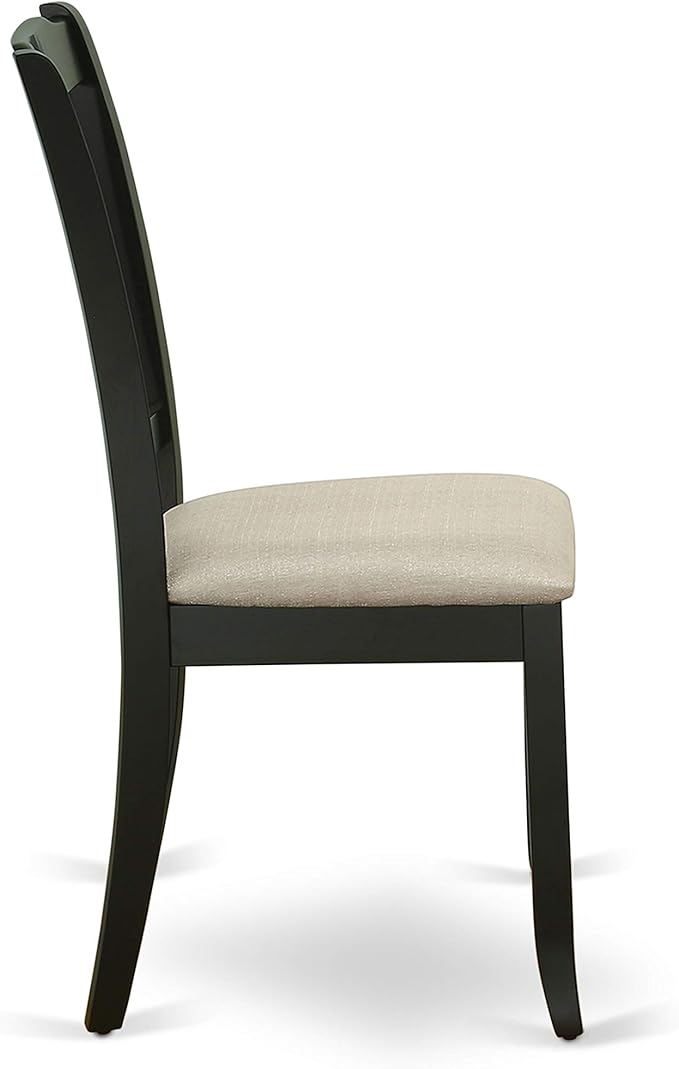 East West Furniture LGDA5-BLK-C 5 Piece Dinette Set Includes a Rectangle Dining - Image 9