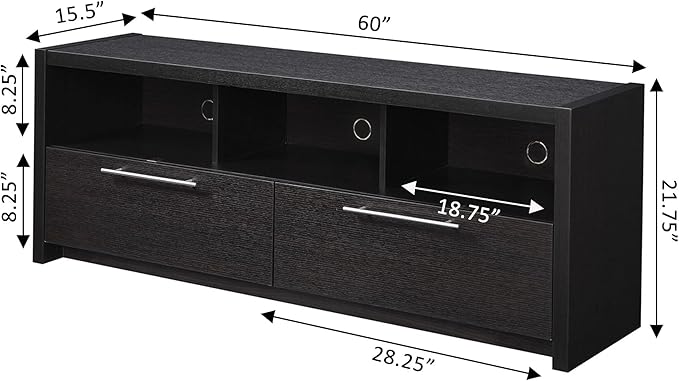 Convenience Concepts Newport Marbella 60 inch TV Stand - Image 5