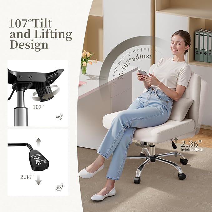 Warmiehomy Criss Cross Office Chair - Image 2