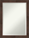Amanti Art Brown Bathroom Mirror by AmantiArt