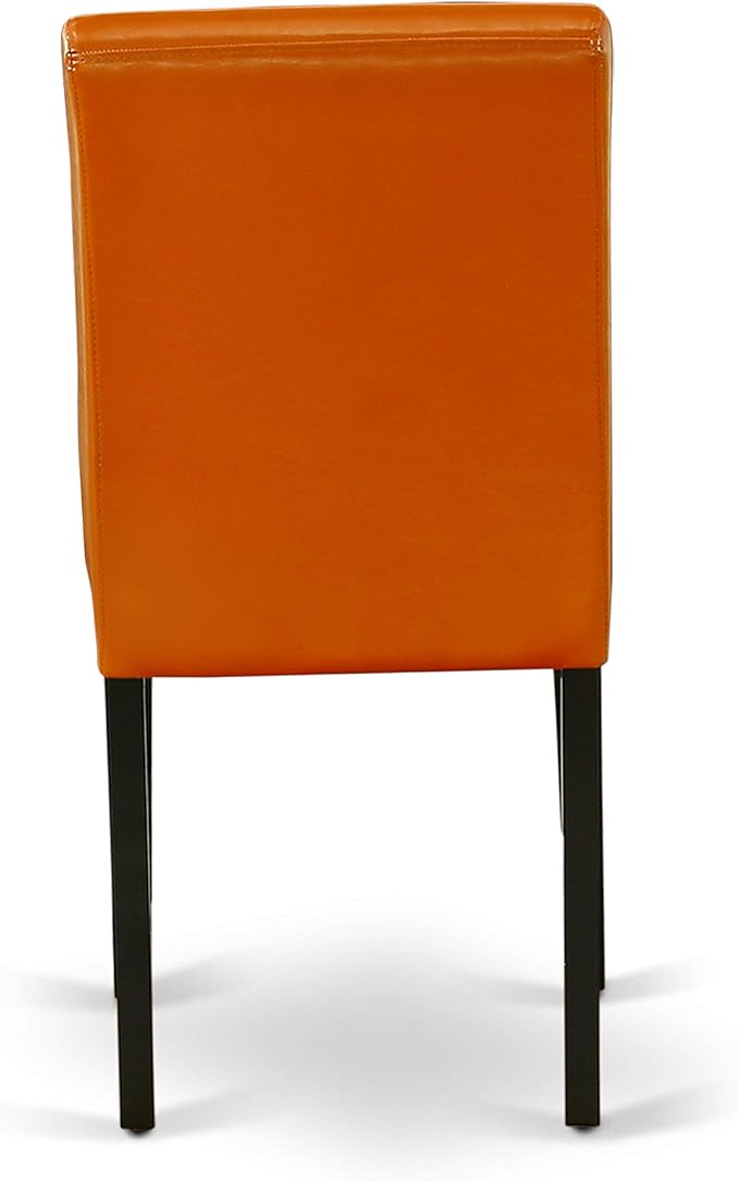 East West Furniture DUAB7-BLK-61 7 Piece Kitchen Table & Chairs Set Consist of - Image 9