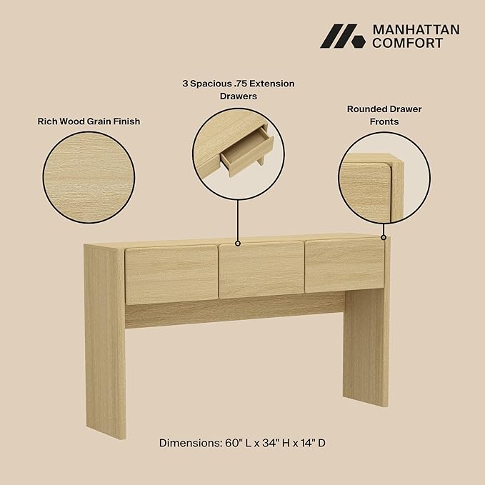 Manhattan Comfort Linda Modern Console Table - Image 4