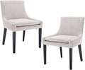 COLAMY Modern Dining Chairs Set of 2, Upholstered Corduroy Accent Side Leisure by COLAMYINC