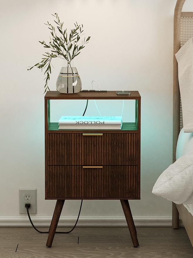 Nightstand, Modern Bedside Table - Image 7