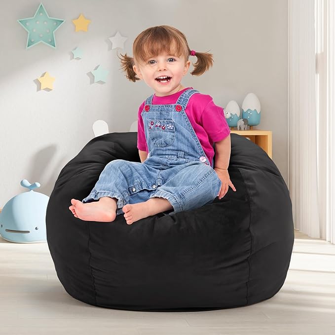 Hobestluk Bean Bag Chairs 2.5FT Bean Bag Chair by YourHomeDeservesMore