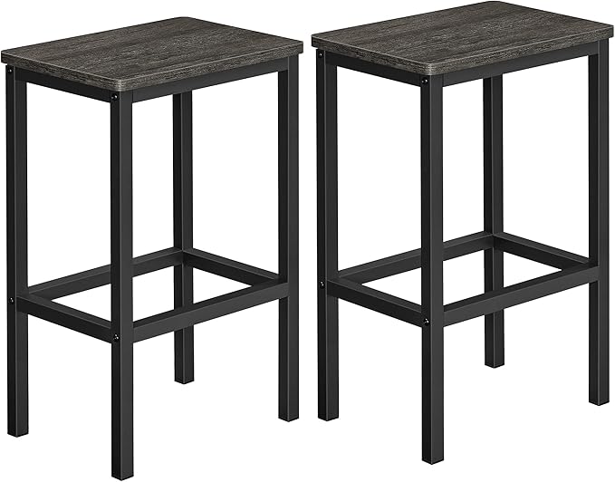 VASAGLE Bar Stools, Kitchen Breakfast Bar Stools by VASAGLEbySONGMICSHOME