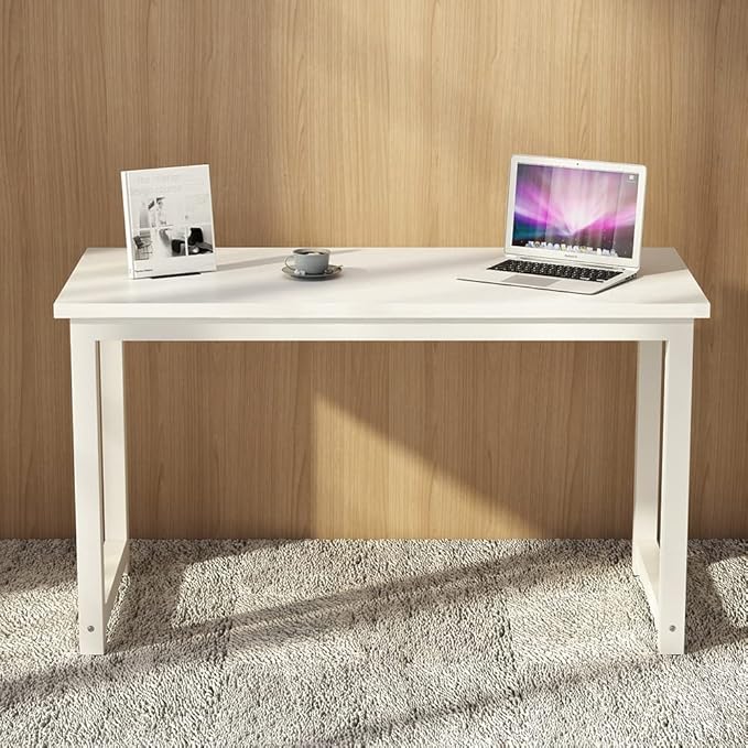 Tribesigns Modern Simple Computer Desk, 47 inch Office Desk Computer Table - Image 7