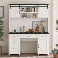 67''H Farmhouse Executive Desk by Halitaa
