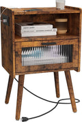 SOOWERY Mid Century Modern Nightstand by SOOWERY