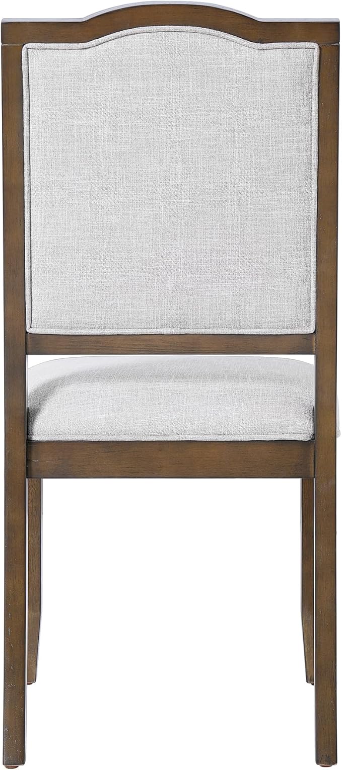 Merax Upholstered Dining Chairs Set of 4, Farmhouse Chair - Image 7