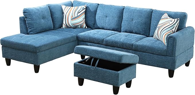 Osparple L Shaped Couch Sectional Couches - Image 4