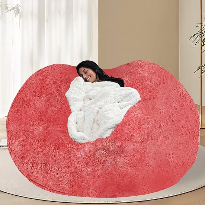 BCU Oversized Bean Bag Cover Comfy Beanbag Chair by BCU