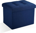 Ottoman Storage Ottoman Foot Rest Stool Foldable Bench by DOCVANIA