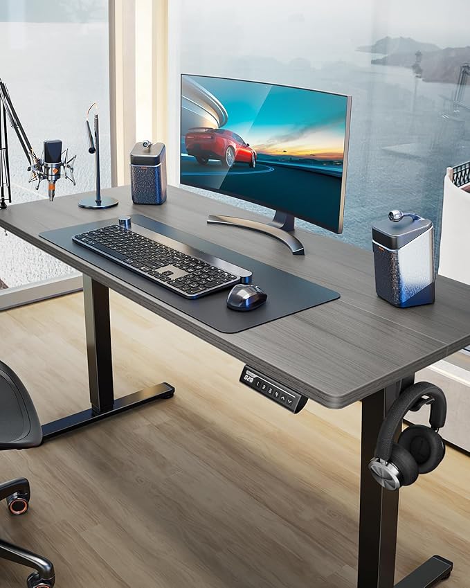 ErGear Small Height Adjustable Electric Standing Desk, 40 x 24 Inches Sit Stand - Image 2