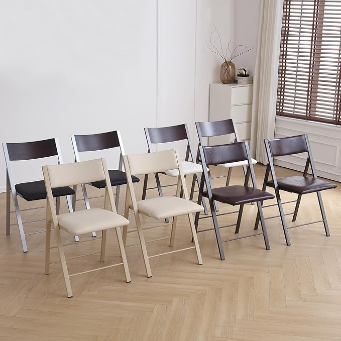 Folding Chairs with Cushion 2 Pack - Image 9