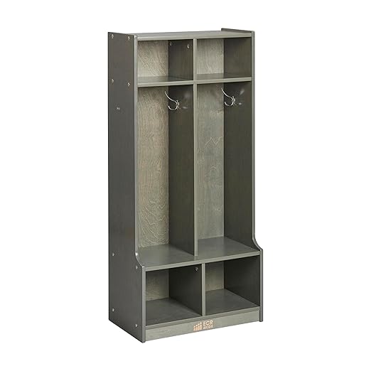 ECR4Kids 2-Section Coat Locker by ECR4Kids