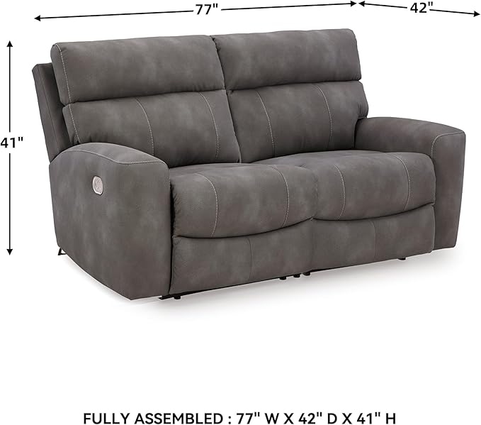 Signature Design by Ashley Next-Gen DuraPella Contemporary Faux Leather Modular - Image 3