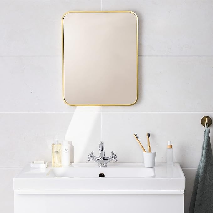 Navaris Rectangular Wall Mirror - Image 2