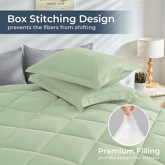 HEVUMYI Twin-XL Comforter Set - Image 3