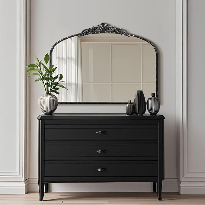 Micasso Black Vintage Mirror, Living Room - Image 7