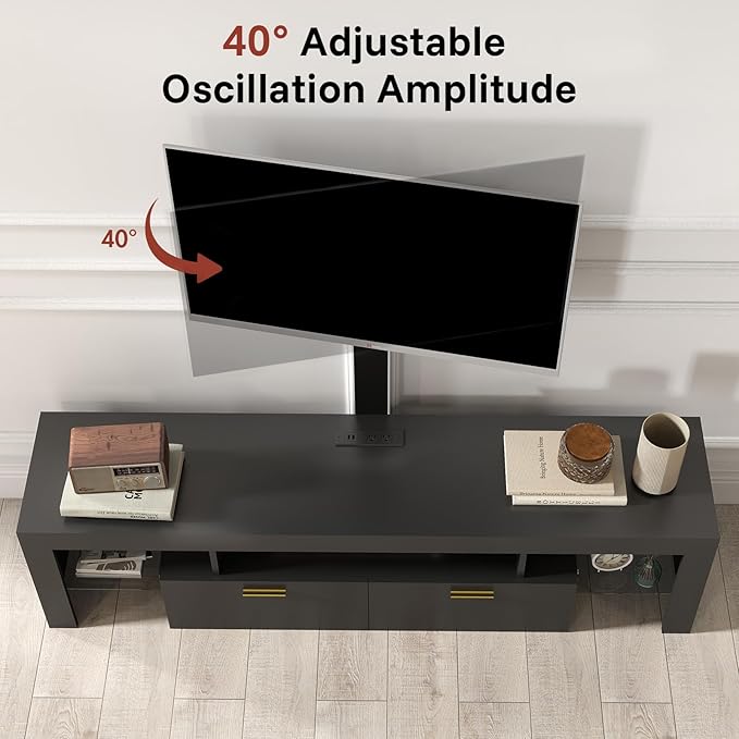 Redkey Modern TV Stand with Mount - Image 3
