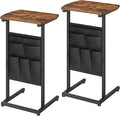 HOOBRO C Shaped End Table Set of 2, Small Side Table by HOOBRO
