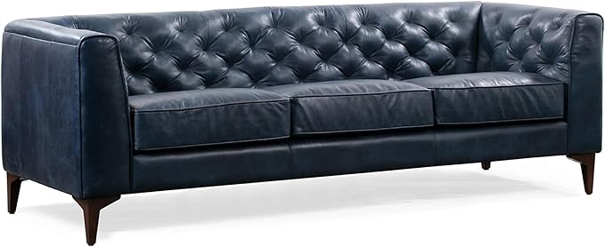 Poly & Bark Essex Leather Couch by POLYBARK