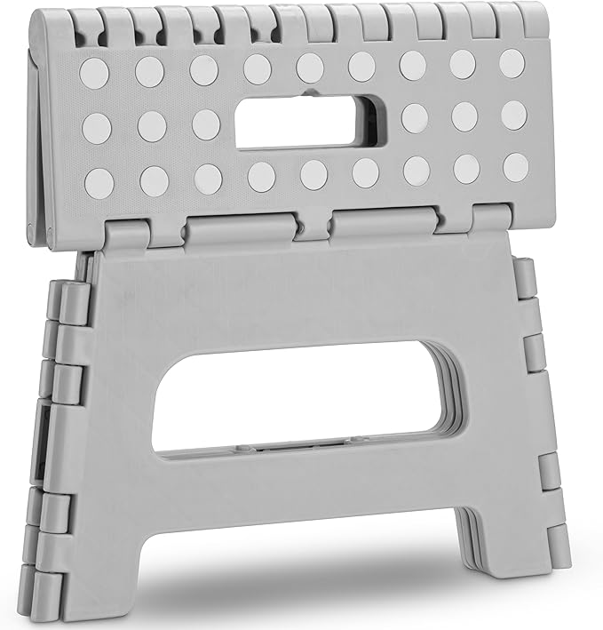 Handy Laundry - Folding Step Stool - Sturdy Enough Collapsible Stool to Support - Image 3