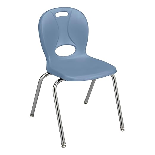 Learniture LNT-116-CSW-SB Learniture Structure Series Stackable School Chairs - Image 4