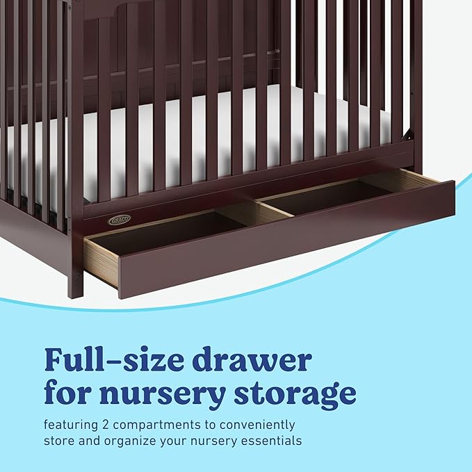 Graco Hadley 5-in-1 Convertible Crib - Image 7