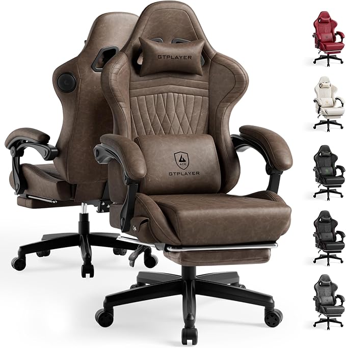 GTPLAYER ACE-PRO Music Gaming Chairs – Built-in Speakers, App Support & by GtracingDirect