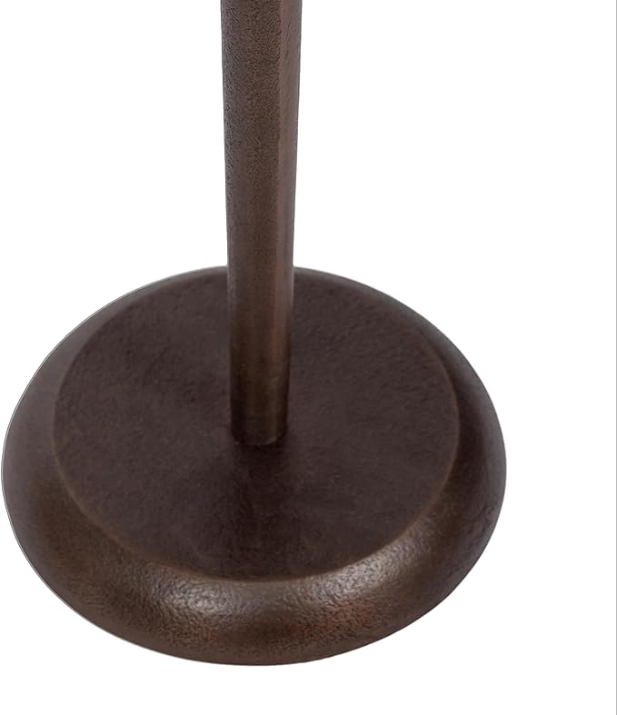 Kate and Laurel Alessia Modern Decorative Metal Drink Table, Round Cast - Image 8