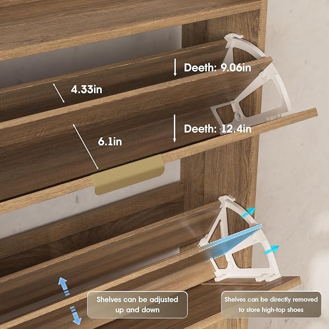 Maupvit Shoe Storage Cabinet - Image 6