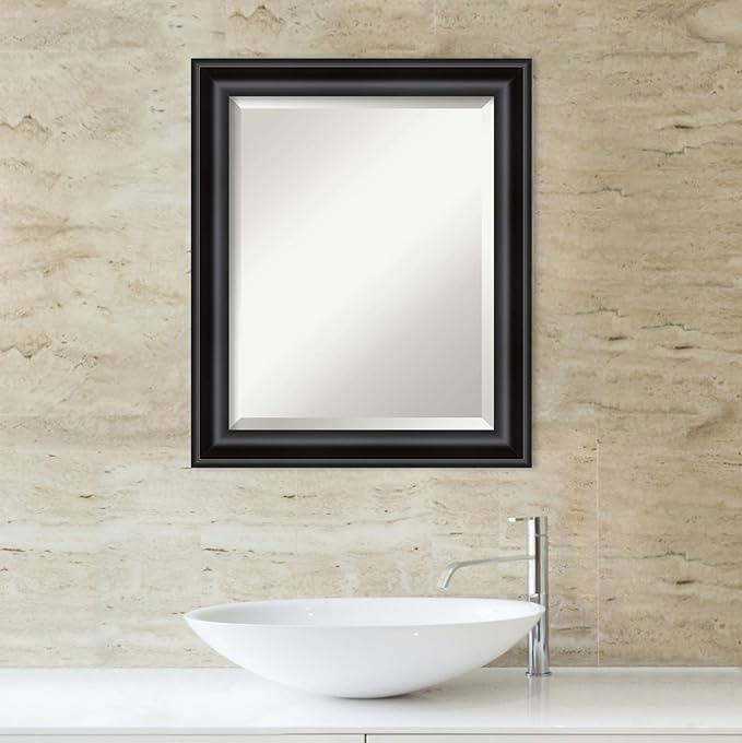 Amanti Art Black Bathroom Mirror - Image 5