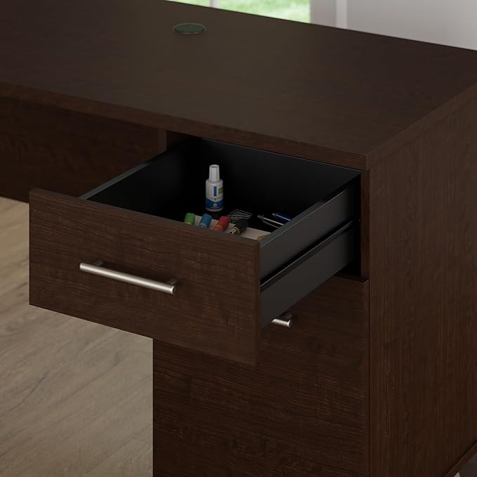 Bush Furniture Somerset 72W 3 Position Sit to Stand L Shaped Desk - Image 4