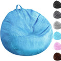 Kisoy Bean Bag Chair Cover Stuffed Animal Storage Bean Bag Cover Pets Dogs/Cats by Unknown