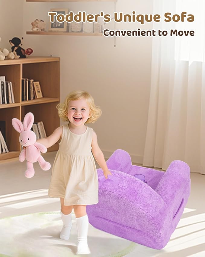 Toddler Chair, Comfy Foam Kids Couch - Image 2