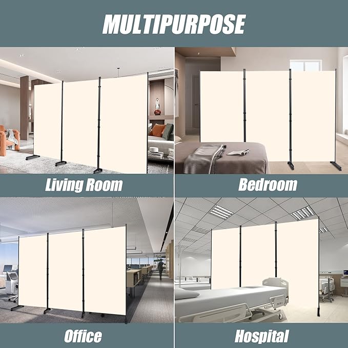 Room Divider Folding Privacy Screens - Image 6