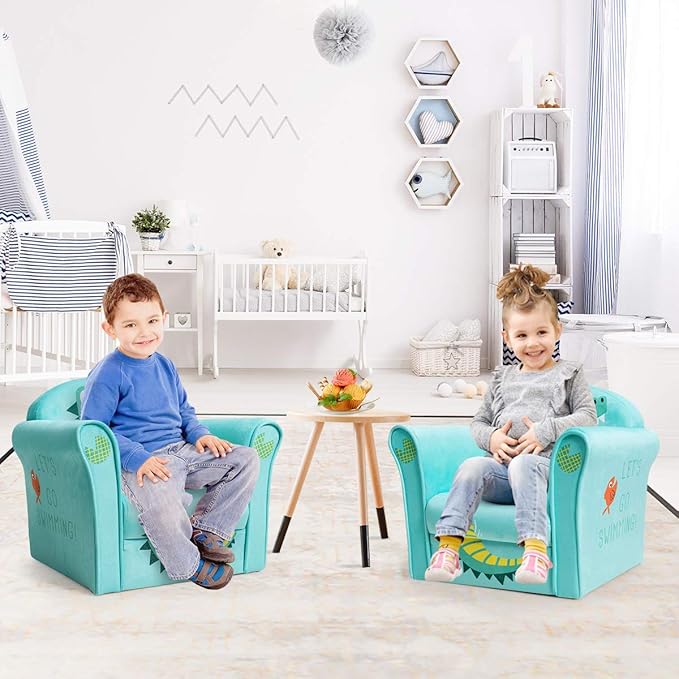 Costzon Kids Couch, Children's Sofa Armrest Chair - Image 2