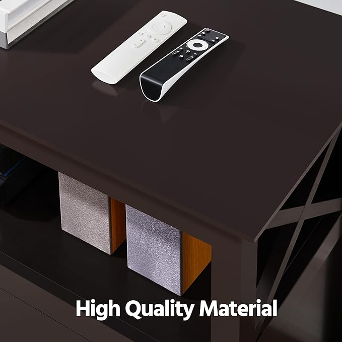 Yaheetech Wooden TV Stand for TVs Up to 48 inch, Media Entertainment Center - Image 8