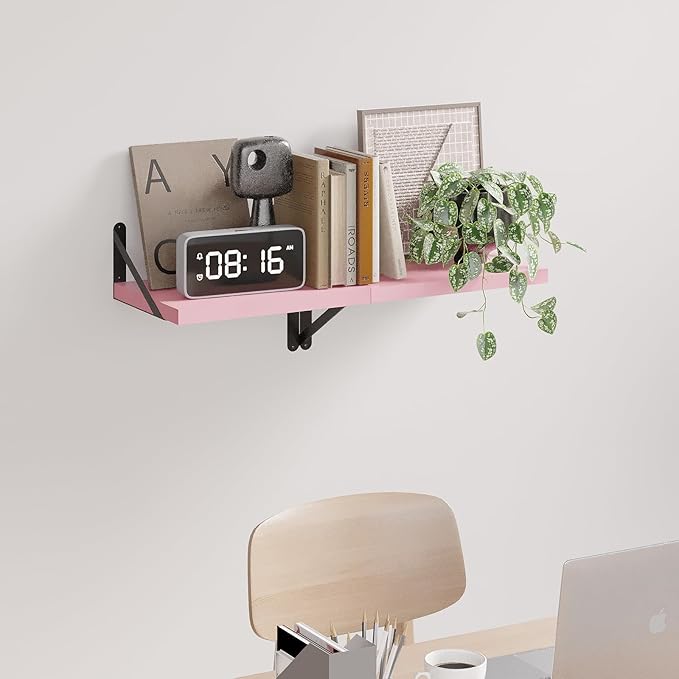 SAUMONIERES Floating Shelves Bookshelf - Image 2