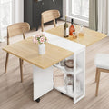 IDEALHOUSE Folding Dining Table, Drop Leaf Dining Table by IDEALHOUSE