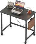 Rolling Computer Desk with Wheels, Gaming Desk by MERICONIA