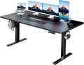 HUANUO 63" x 28" Electric Standing Desk Adjustable Height, 4 Memory Height by HUANUO