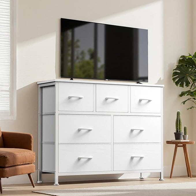 DUMOS TV Stand Dresser for Living Room Bedroom - Image 8
