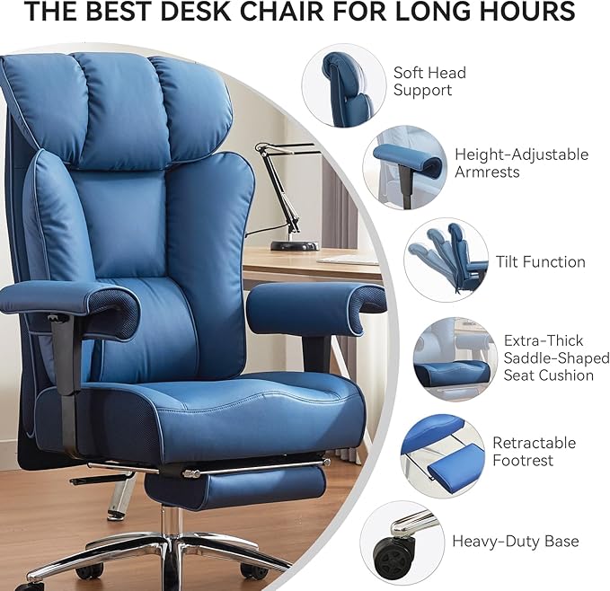 Efomao Ergonomic Office Chair 450LBS - Image 3