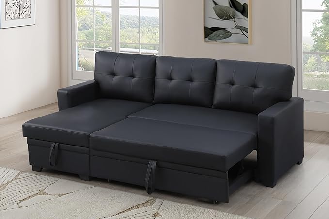 Devion Furniture Garisa 4-in-1 Convertible L Shaped Couch - Image 7