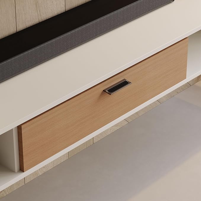 86'' Floating TV Stand, Wall Mounted TV Console, Floating TV Cabinet, Under TV - Image 8