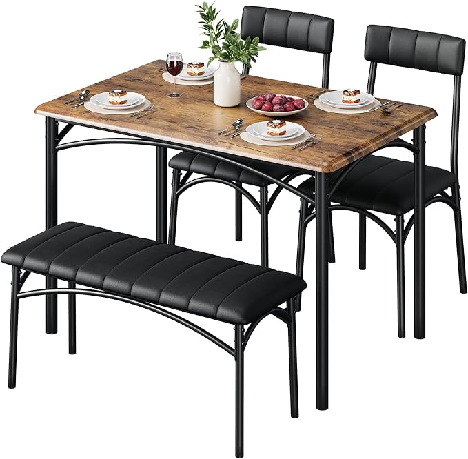 GAOMON Dining Table Set for 4 - Image 4